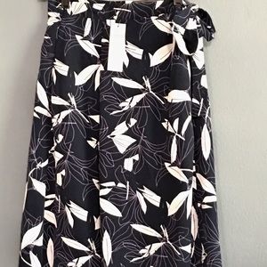 Banana Republic Wrap Midi Skirt